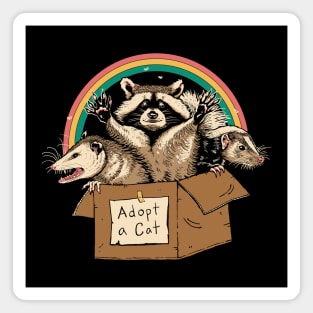 Adopt Forbidden Cats Magnet